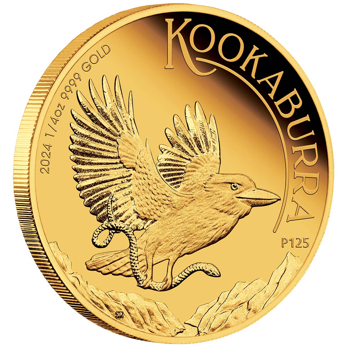 Australia Kookaburra 2024 $25 1/4oz Gold Proof Coin