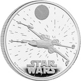 Star Wars X-Wing 2024 £2 1oz Silver Proof Coin