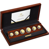 Australia Change of Monarch 2024 Gold Proof 6-Coin Set