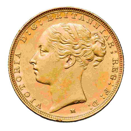 Queen Victoria 1886M Young Head St George Gold Sovereign Choice Uncirculated