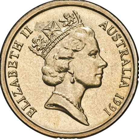 Australia 1991 $2 Indigenous Elder Brilliant Uncirculated Coin