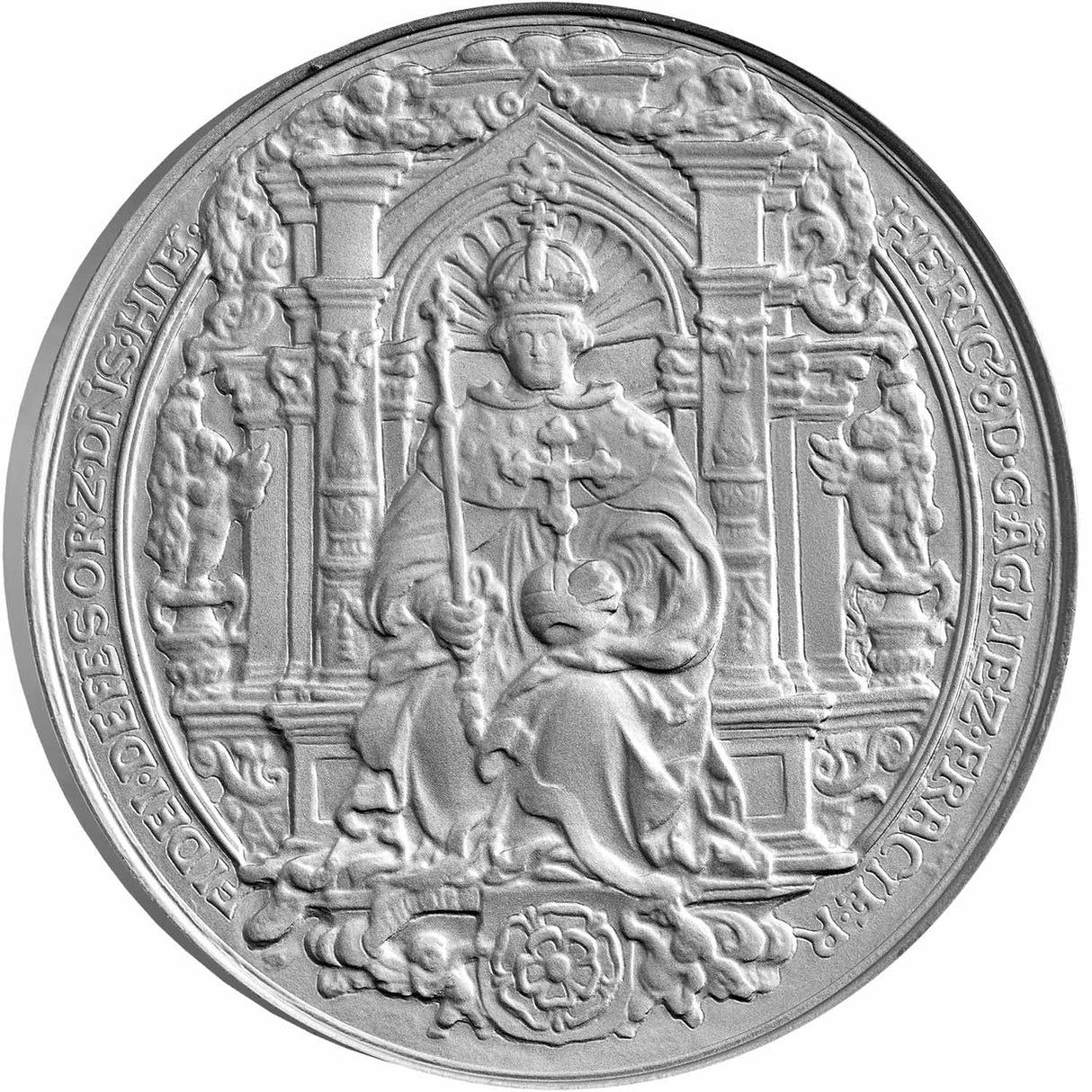 The Great Seals of the Realm - King Henry VIII Cupro-Nickel Brilliant Uncirculated Commemorative