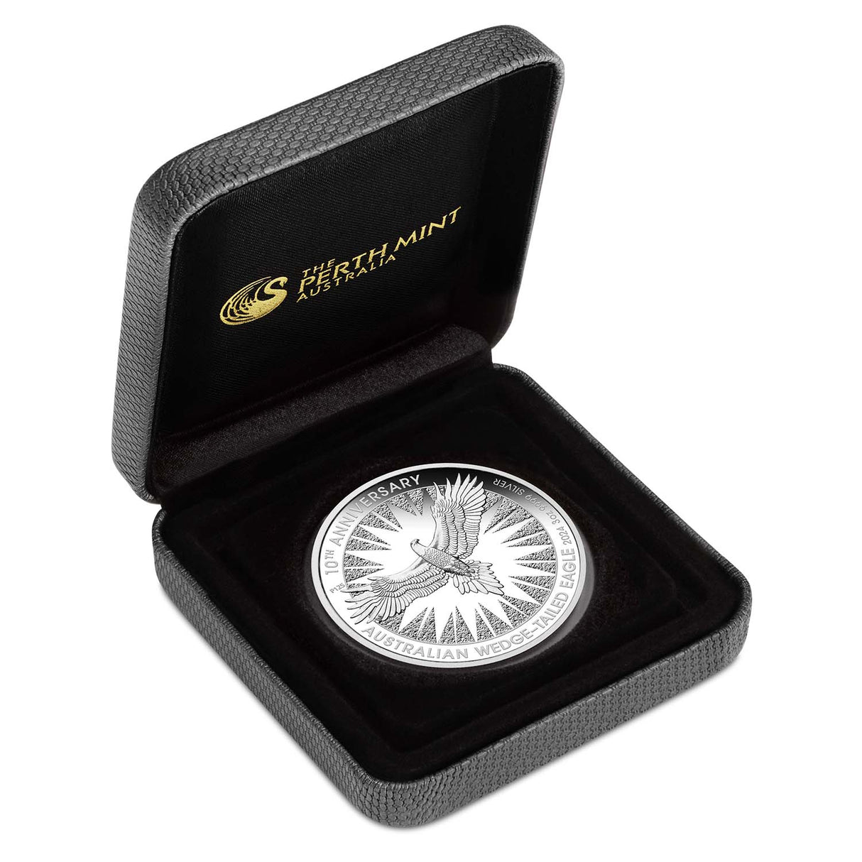 Australia Wedge-Tailed Eagle 10th Anniversary 2024 $3 3oz Silver Proof Coin