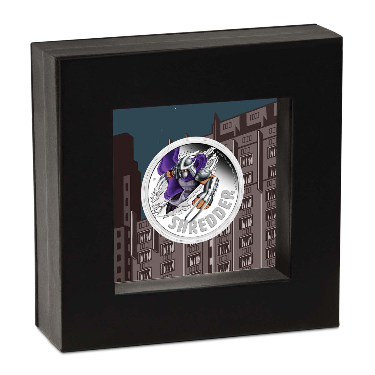 Teenage Mutant Ninja Turtles™ Shredder 2024 $1 Colour 1oz Silver Proof Coin