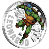 Teenage Mutant Ninja Turtles™ Leonardo 2024 $1 Colour 1oz Silver Proof Coin