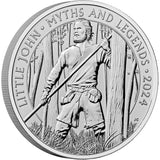 Myths & Legends Little John 2024 £5 Cupro-Nickel Brilliant Uncirculated Coin