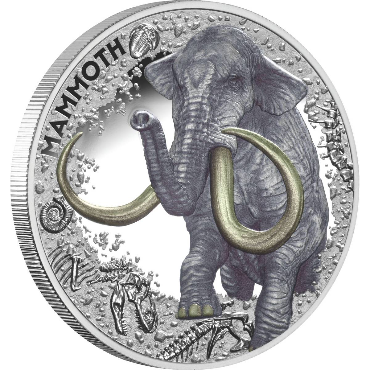 Mammoth 2025 $1 1oz Silver Proof Coin