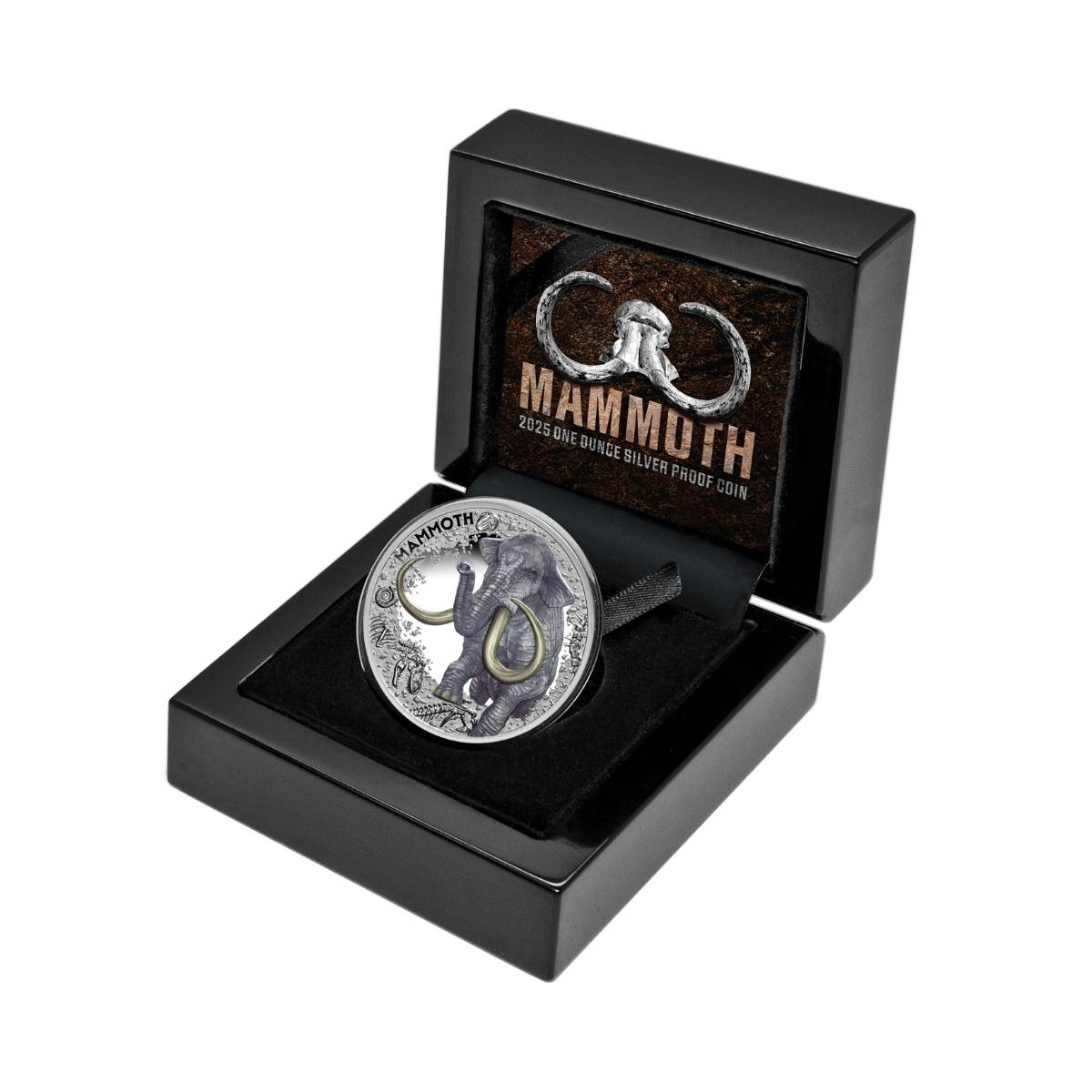 Mammoth 2025 $1 1oz Silver Proof Coin