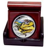 Deadly & Dangerous 2025 $1 Tiger Snake 1oz Silver Proof Coin