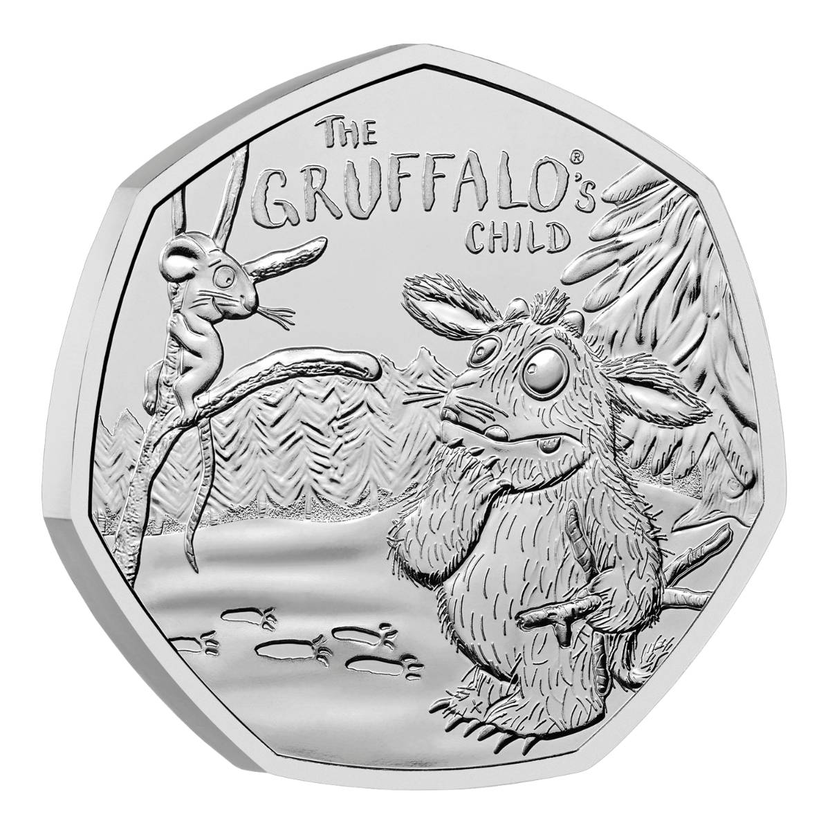 The Gruffalo's Child 2024 50p Cupro-Nickel Brilliant Uncirculated Coin