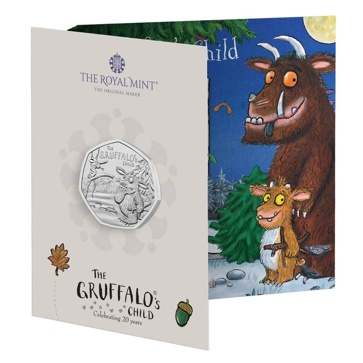 The Gruffalo's Child 2024 50p Cupro-Nickel Brilliant Uncirculated Coin