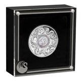 Australia Double Dragon Mother of Pearl 2024 $2 2oz Silver Proof Coin