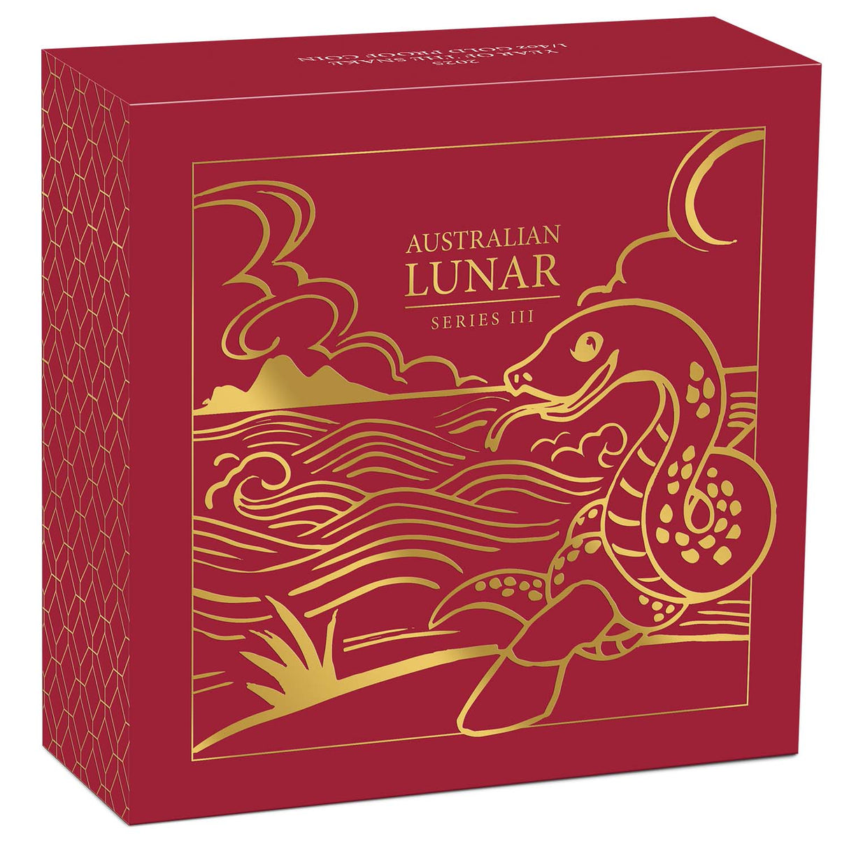 Australia Lunar Year of the Snake 2025 $25 1/4oz Gold Proof Coin