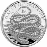 Lunar Year of the Snake 2025 £2 1oz Silver Proof Coin