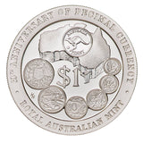 Australia 1996 $1 30th Anniversary of Decimal Currency 1oz Silver Proof Coin