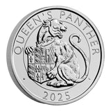 The Royal Tudor Beasts The Queen's Panther 2025 UK £5 Brilliant Uncirculated Coin