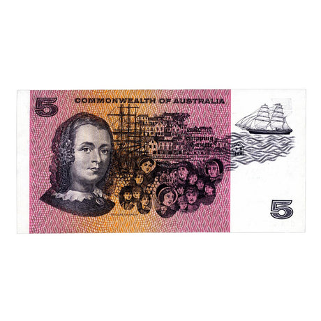 Australia 1967 $5 R201F Coombs/Randall NAA First Prefix Uncirculated Banknote