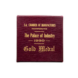 South Australian Chamber of Manufactures incorporated, All Australian Exhibition, Set of 4 gold Award medals