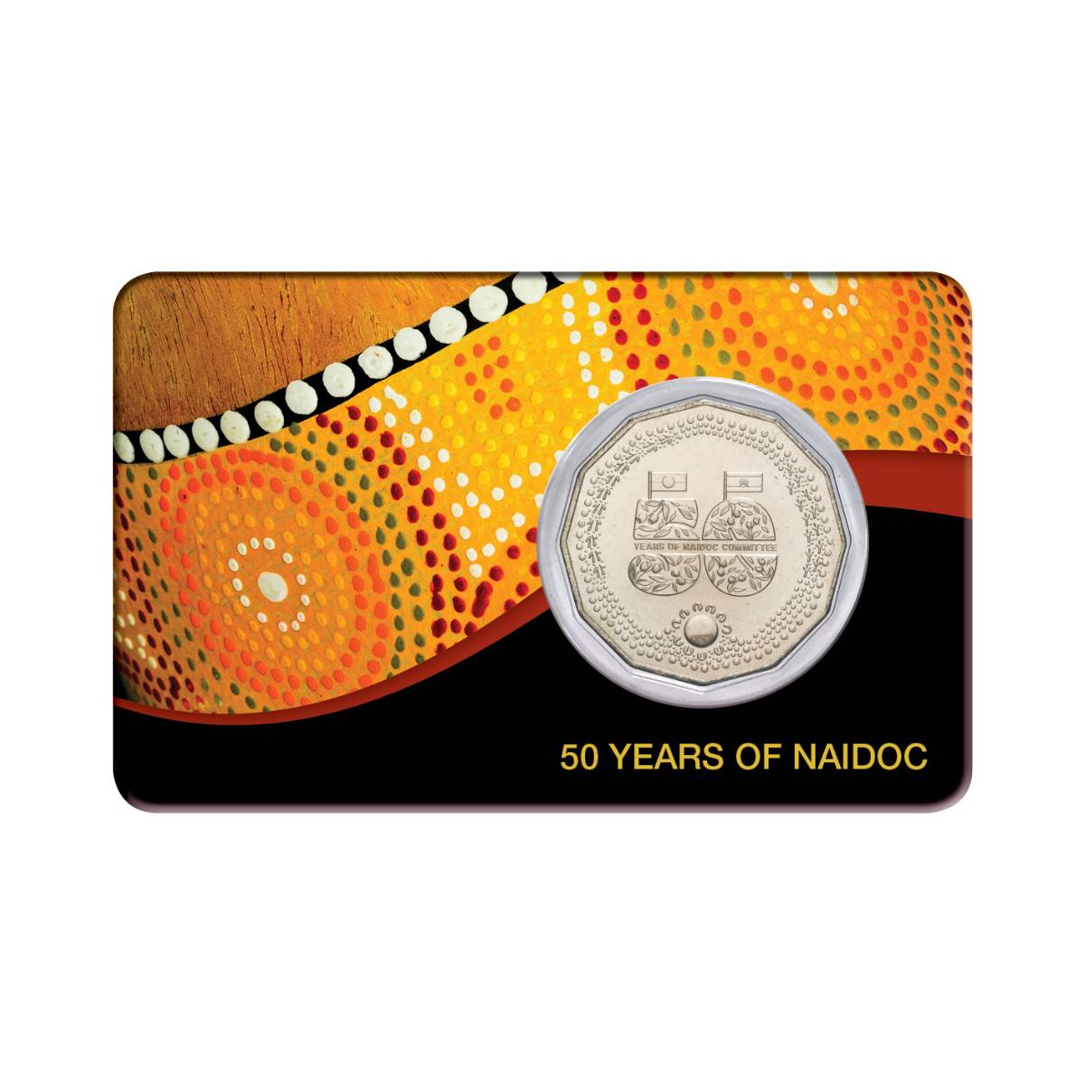 Australia NAIDOC 50th Anniversary 2024 50c Cupro-Nickel Uncirculated Coin Pack