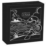 Australia Lunar Year of the Snake 2025 $1 Colour 1oz Silver Proof Coin