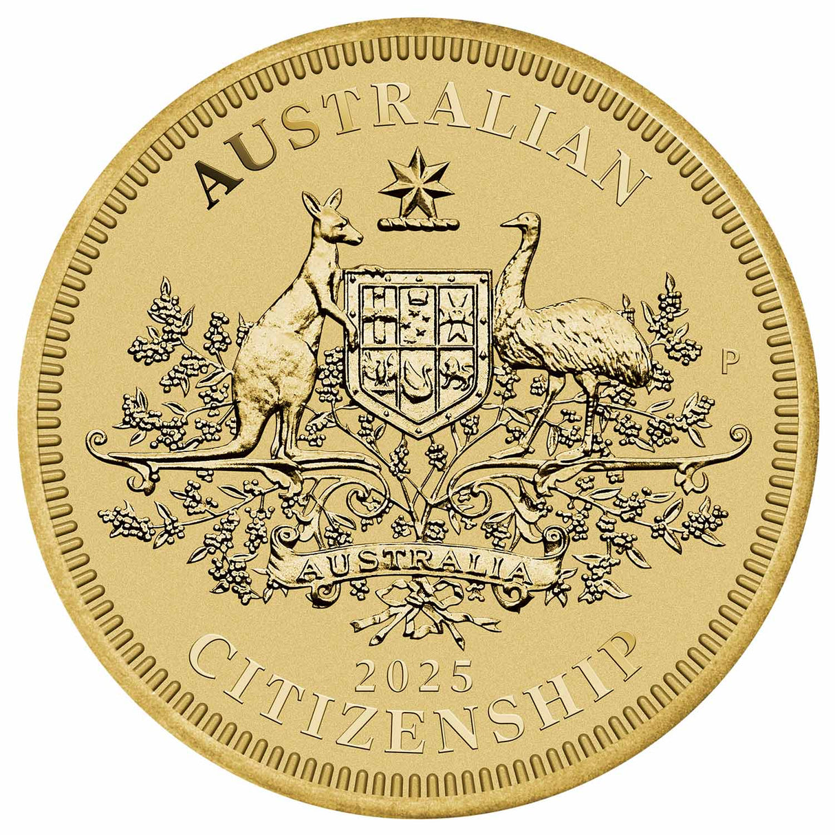 Australia Citizenship 2025 $1 Brilliant Uncirculated Coin