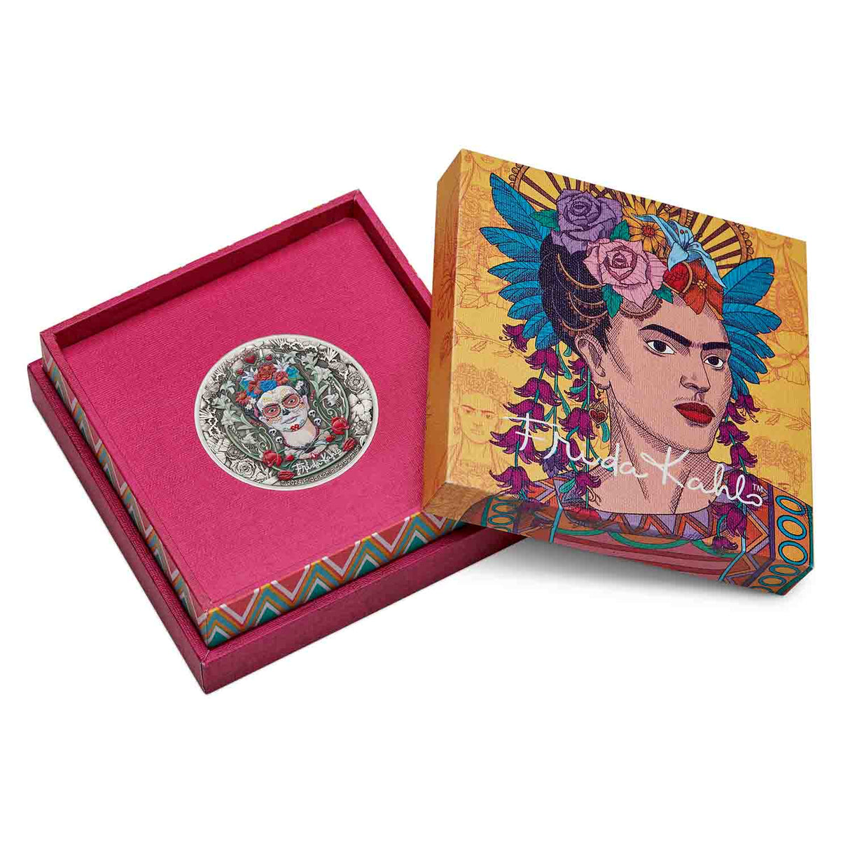 2024 $2 Frida Kahlo 2oz Silver Antique Coin