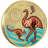 Australia Kalkadoon Dreaming 2024 $1 Stamp and Coin Cover