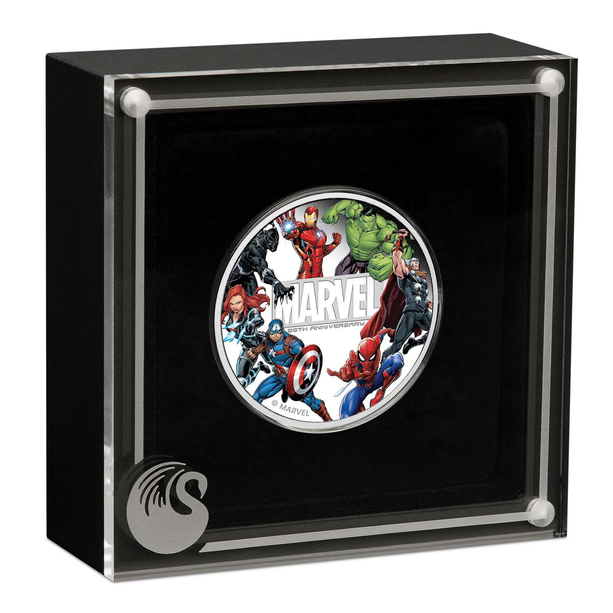 85th Anniversary of Marvel 2024 50c 1/2oz Silver Proof Coloured Coin