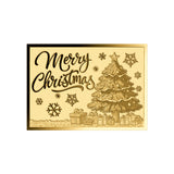 Christmas 3000Fr 1/1000oz Gold Christmas Tree Coin in Card