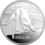 Australia Kangaroo 2024 $1 1oz Silver Proof Coin