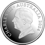 Australia Kangaroo 2024 $1 1oz Silver Proof Coin