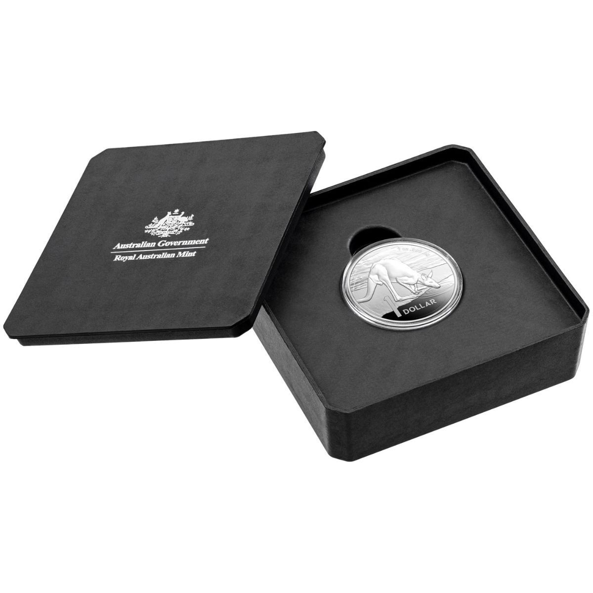 Australia Kangaroo 2024 $1 1oz Silver Proof Coin