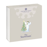 The Snowman 2024 50p Silver Proof Colour Coin