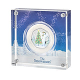 The Snowman 2024 50p Silver Proof Colour Coin