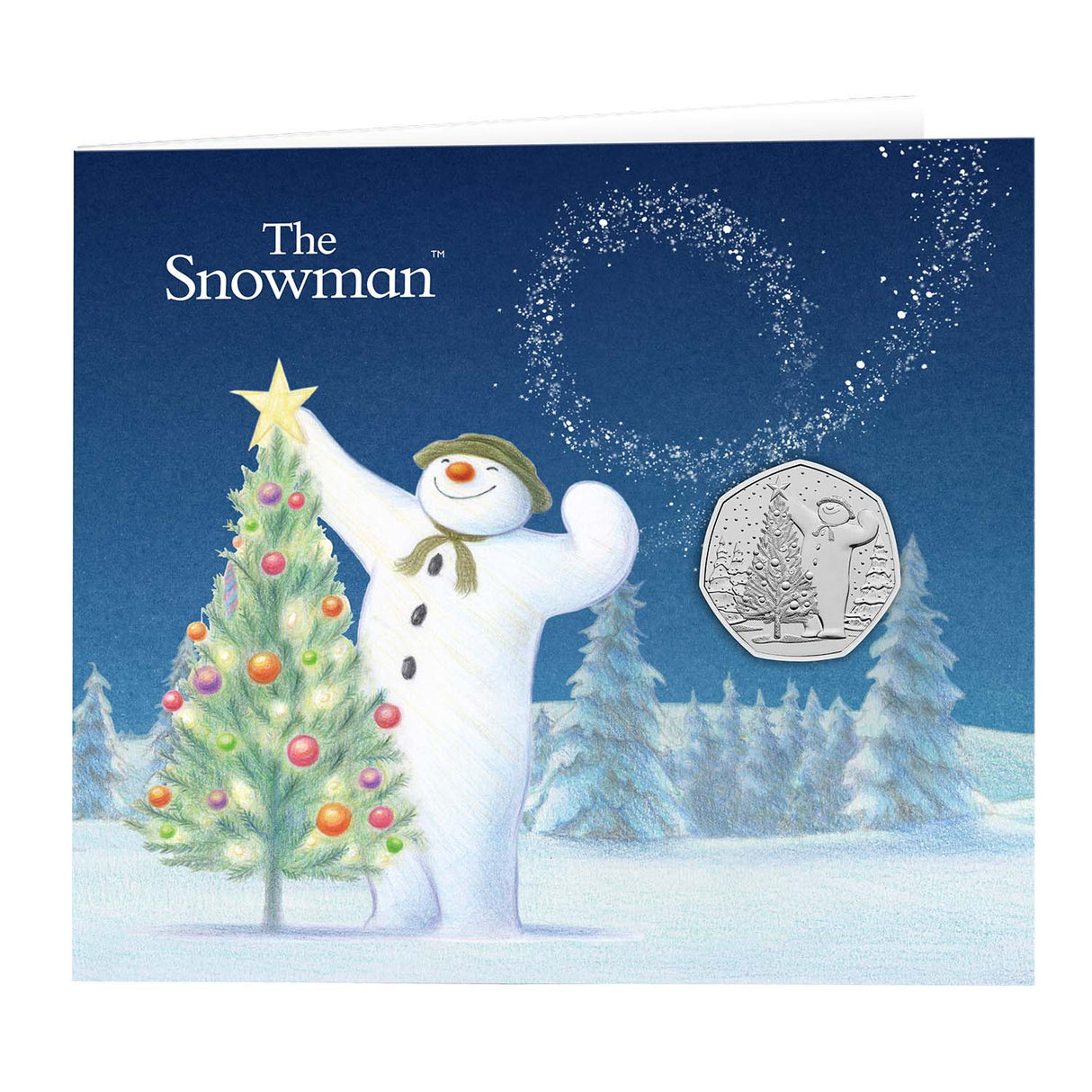 The Snowman 2024 50p Brilliant Uncirculated Coin