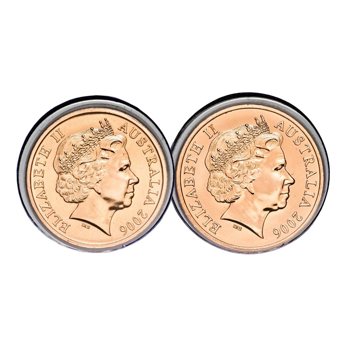 2006 1c & 2c Uncirculated Coin Pair