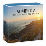 Australia Quokka 2024 $1 Colour 1oz Silver Proof Coin