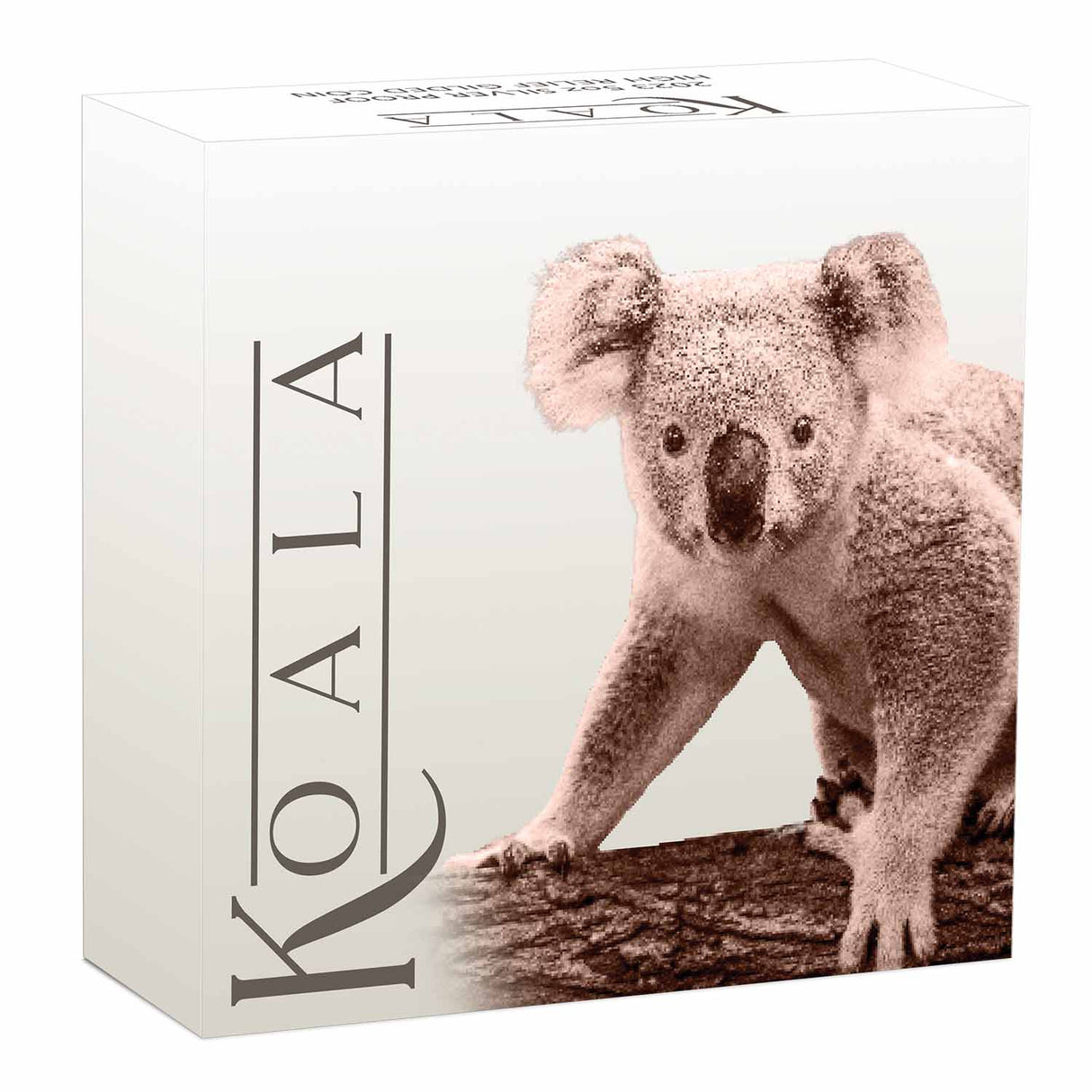 Australia Koala 2024 $8 High Relief Rose Gold-plated 5oz Silver Proof Coin