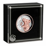 Australia Koala 2024 $8 High Relief Rose Gold-plated 5oz Silver Proof Coin