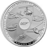 Six Decades of 007 2024 £2 1oz Silver Proof Coin