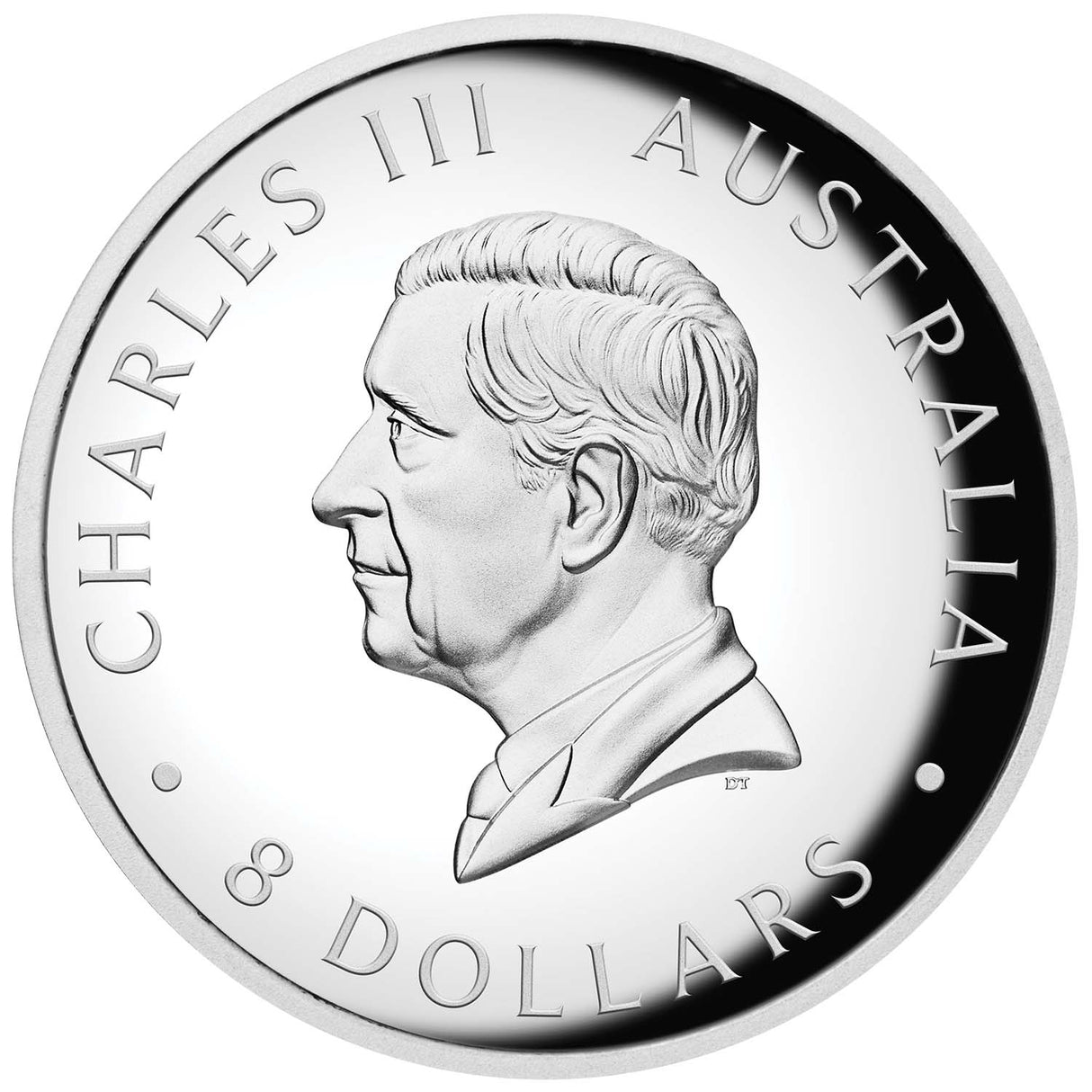 Australia Swan 2024 $8 High Relief 5oz Silver Proof Coin