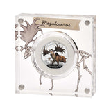 Great Britain Ice Age Giant Deer 2024 50p Colour Silver Proof Coin