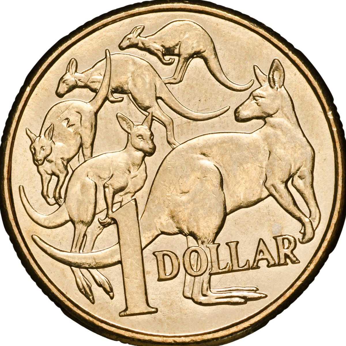 Australia 50th Anniversary Decimal Changeover 2016 $1 C Mintmark Aluminium-Bronze Uncirculated Coin