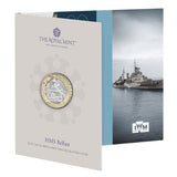 HMS Belfast 2025 £2 Bimetal Brilliant Uncirculated Coin