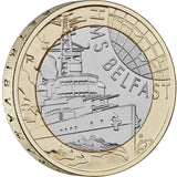 HMS Belfast 2025 £2 Bimetal Brilliant Uncirculated Coin