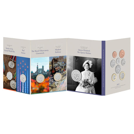 Great Britain 2025 Commemorative 13-Coin Definitive Brilliant Uncirculated Set