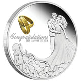 Australia Wedding 2025 $1 1oz Silver Proof Coin