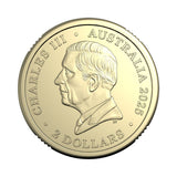 Australia Men's Australian Open 2025 $2 Privymark Uncirculated Coin