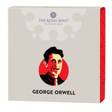 George Orwell 2025 £2 Bimetal Silver Proof Coin