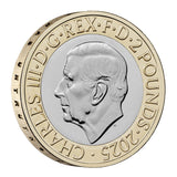 George Orwell 2025 £2 Bimetal Brilliant Uncirculated Coin